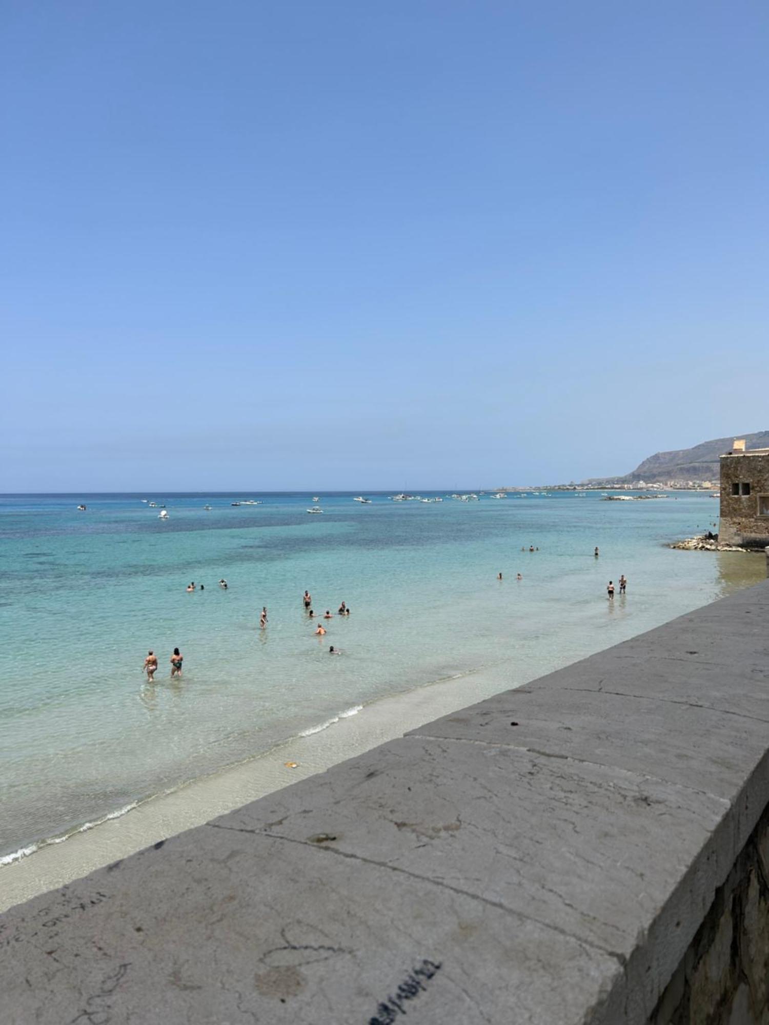 Ferienwohnung Galli Beach House Sicily Trapani Exterior foto